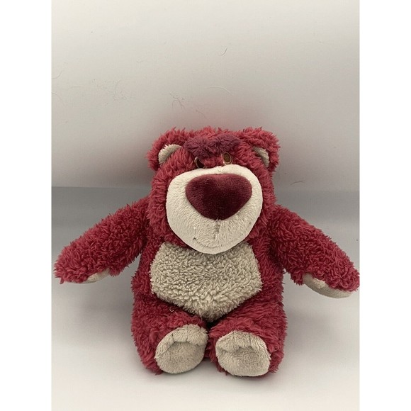 Disney Store Lotso Mini Plush Beanbag Bear 8" Toy Story 3 - Picture 1 of 6